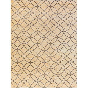 Papyrus 132 X 96 inch Gray and Neutral Area Rug, Jute and Wool