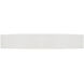 Malaga LED 15.75 inch Matte White and White Flush Mount Ceiling Light