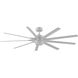 Odyn Custom Matte White Fan Motor, Blades Sold Separately