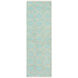 Laural 96 X 30 inch Brown and Neutral Runner, Jute
