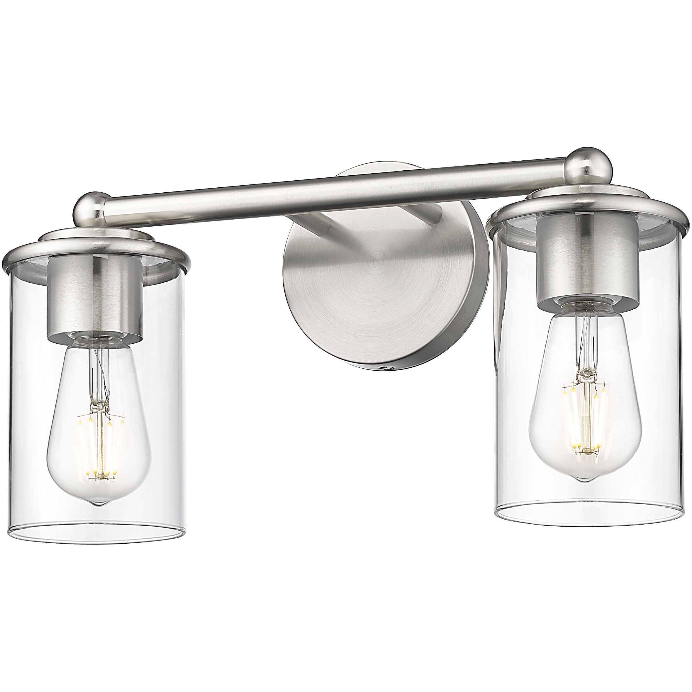 Thayer 2 Light 16 inch Brushed Nickel Vanity Wall Light