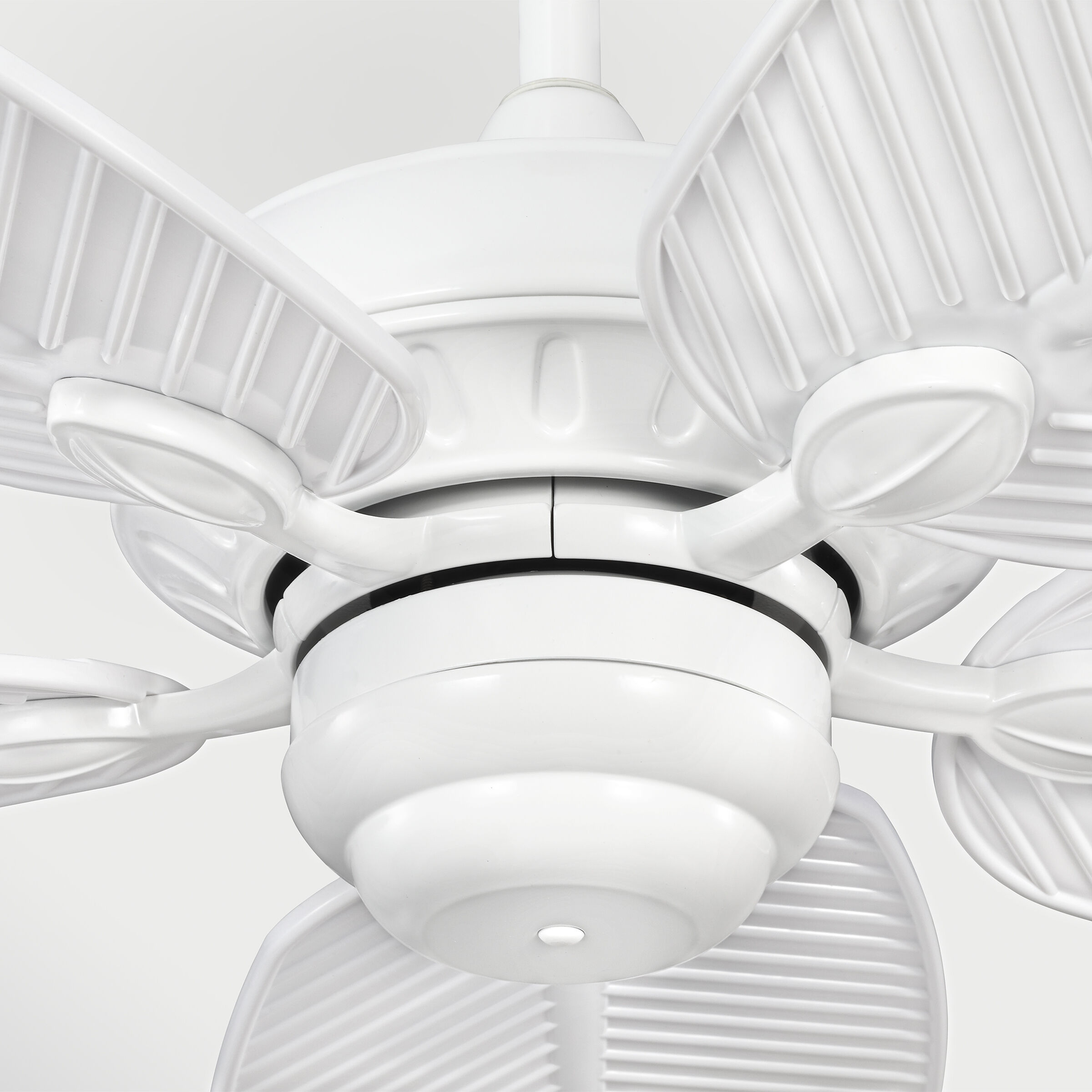 Cruise Outdoor 60 60 inch White with White ABS w/Grain Blades Outdoor Ceiling Fan