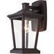 Canada 1 Light 12.8 inch Bronze Outdoor Wall Sconce