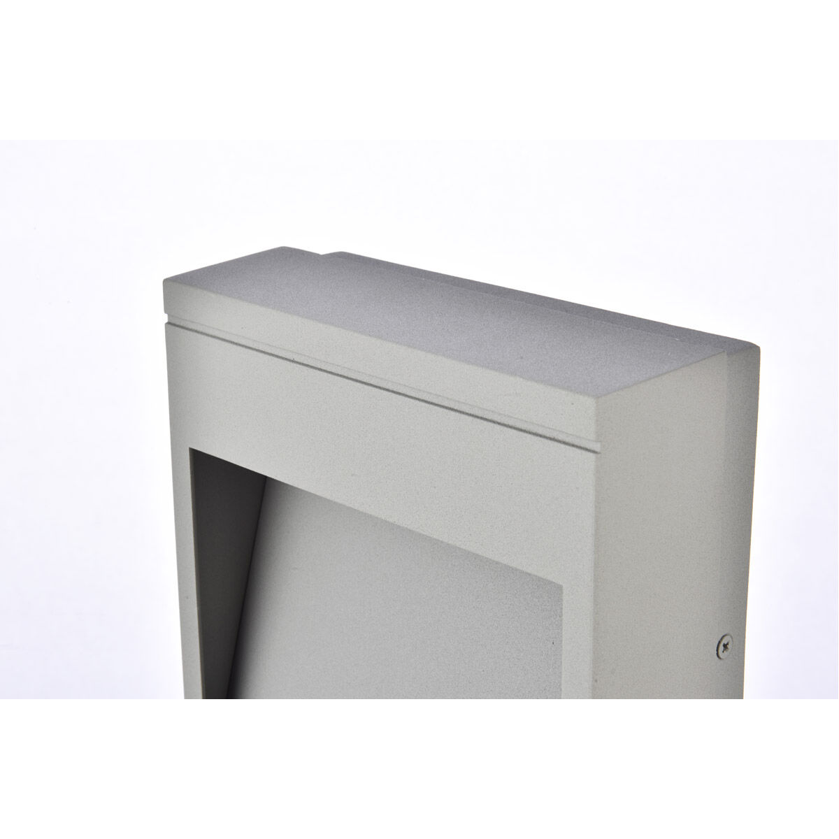 Raine 7 inch Silver Outdoor Wall Light