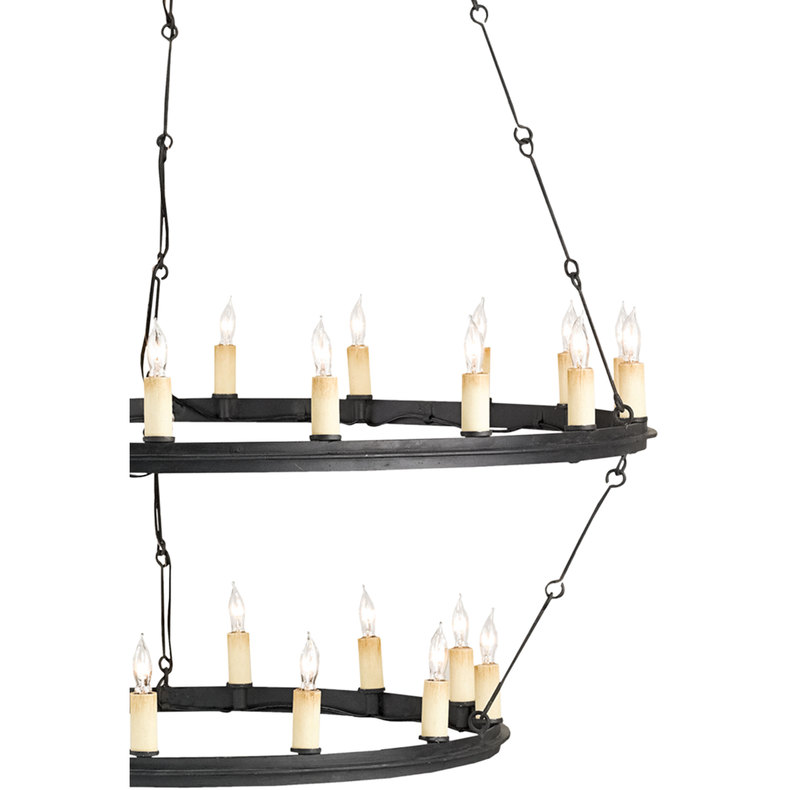 Toulouse 30 Light 33 inch Blacksmith Chandelier Ceiling Light
