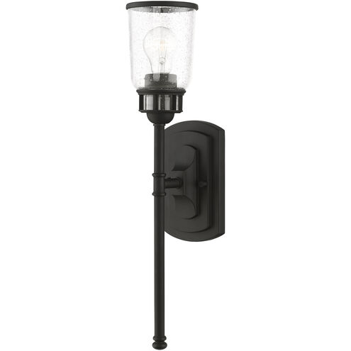 Lawrenceville 1 Light 5 inch Black Single Sconce Wall Light, Large