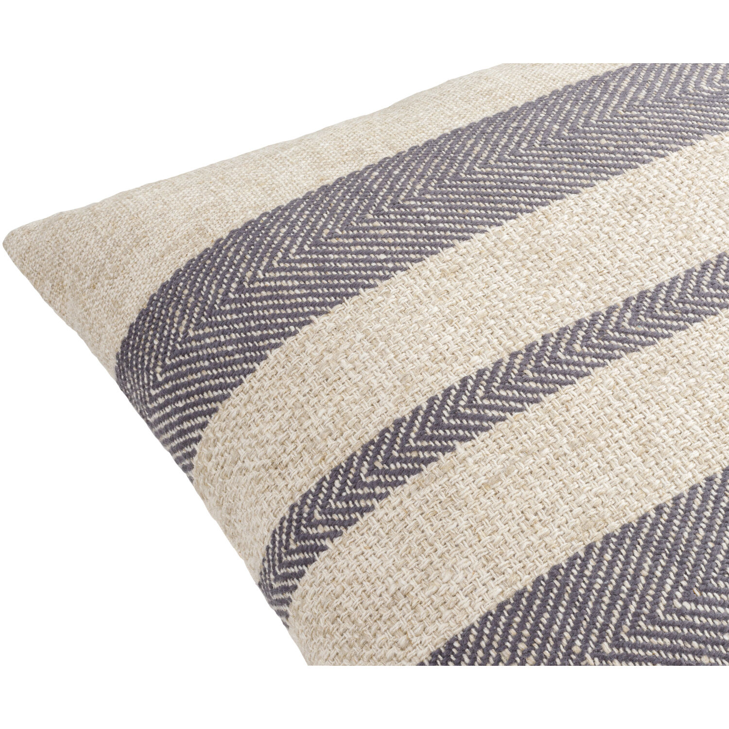 Mobley 22 X 22 inch Light Beige / Charcoal Accent Pillow