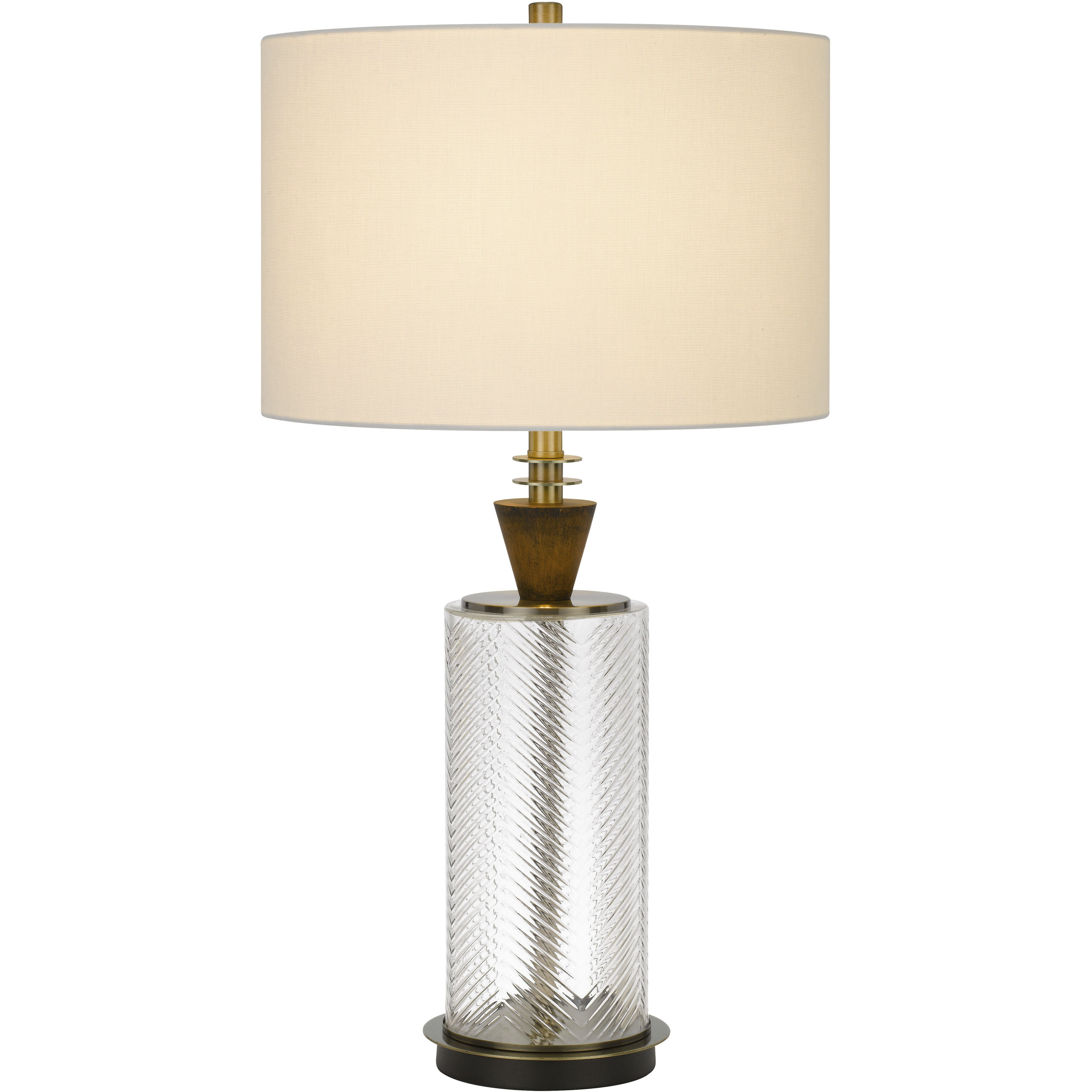 Sherwood 30 inch 150.00 watt Glass/Dark Bronze Table Lamp Portable Light