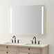 Lustro 48 X 36 inch Might Bright White LED Wall Mirror