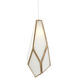 Glace 15 Light 23 inch Silver Multi-Drop Pendant Ceiling Light