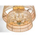 Bungalow Heaven 5 Light 20 inch Soft Brass Flush Mount Ceiling Light