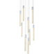 Weston 9 Light 24 inch Chrome Pendant Ceiling Light