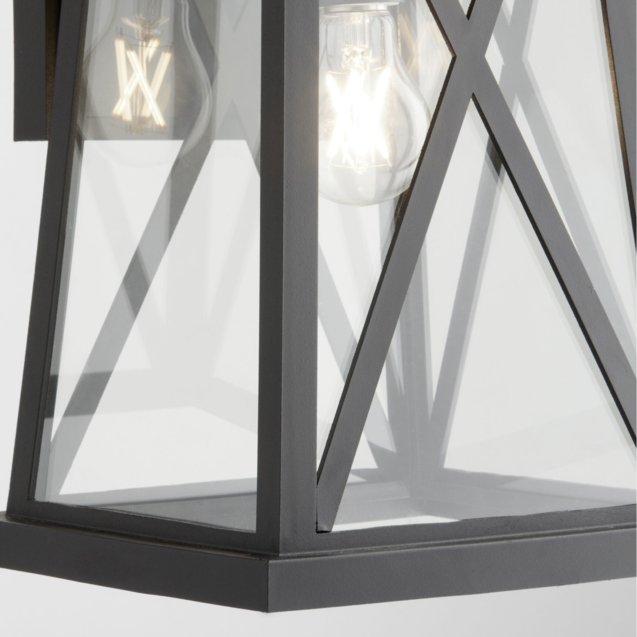 Artesno 1 Light 16 inch Textured Black Outdoor Wall Lantern