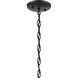 Jolie 2 Light Black Inverted Pendant/Semi Flush Ceiling Light in Incandescent