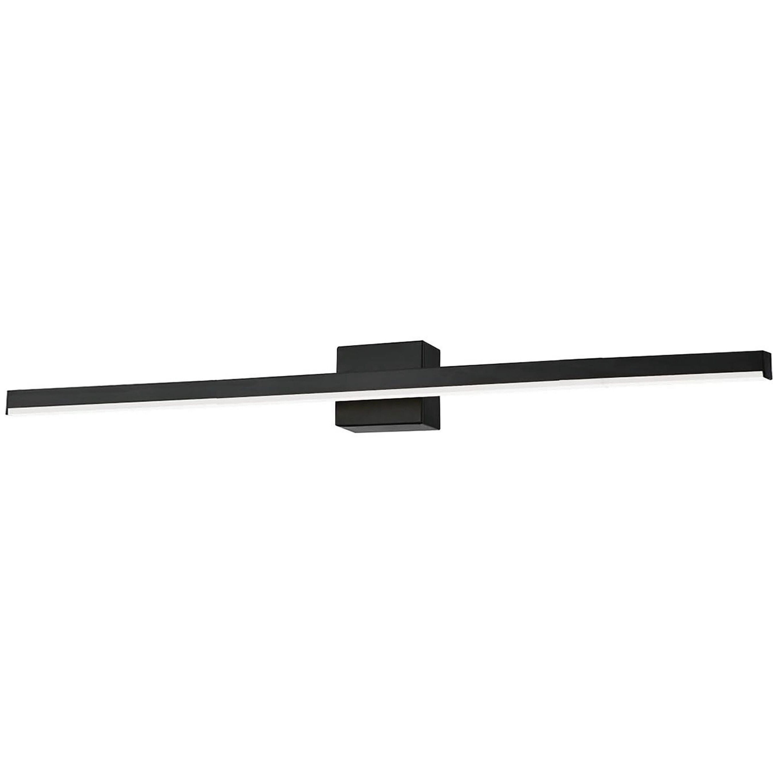 Lineari 1 Light 32 inch Matte Black Bath Vanity Light Wall Light