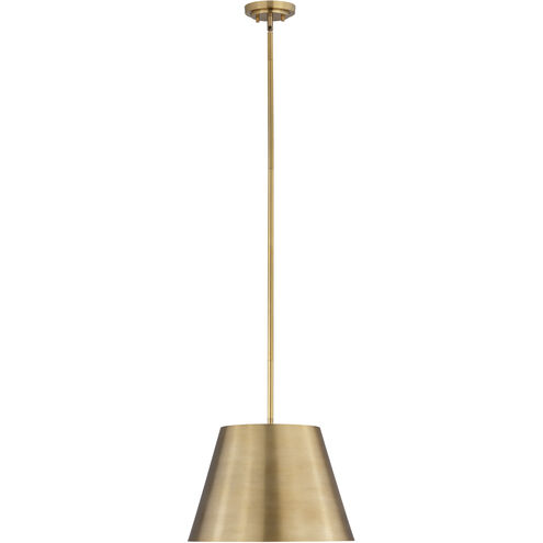 Lilly 1 Light 18 inch Rubbed Brass Pendant Ceiling Light