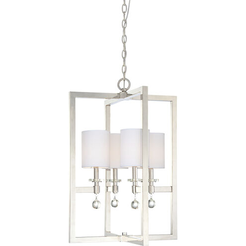 Chadbourne 4 Light 20 inch Polished Nickel Pendant Ceiling Light