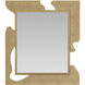 Zayden 43 X 37.5 inch Antique Brass Mirror