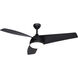 Odell 52 inch Black Ceiling Fan