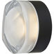 Elf LED 5 inch Matte Black Flush Mount Ceiling Light
