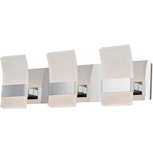 Fang LED 22.85 inch Chrome Bath Vanity Light Wall Light