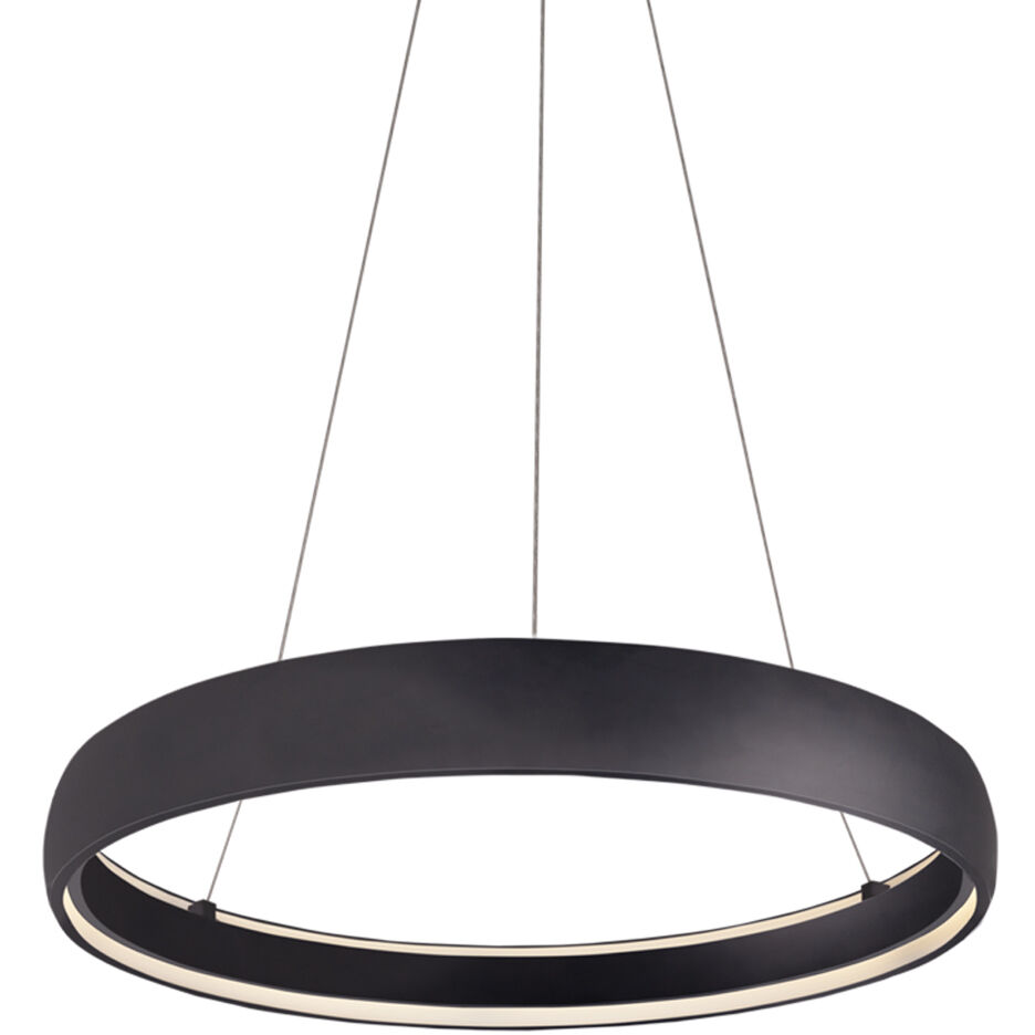 Halo Pendant Ceiling Light in Black