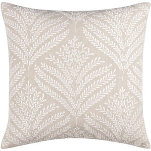 Eliana 20 X 20 inch Beige/Off-White Accent Pillow