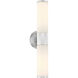 Voltelle 2 Light 5 inch Chrome Wall Sconce Wall Light