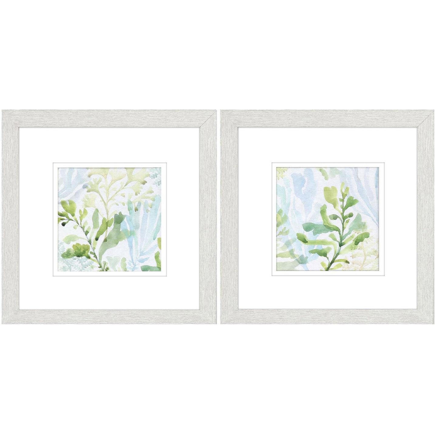 Waterside Blue and Green and Turquoise Framed Art, Propac
