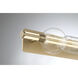 Lucent LED 26 inch Gold Vanity Light Wall Light