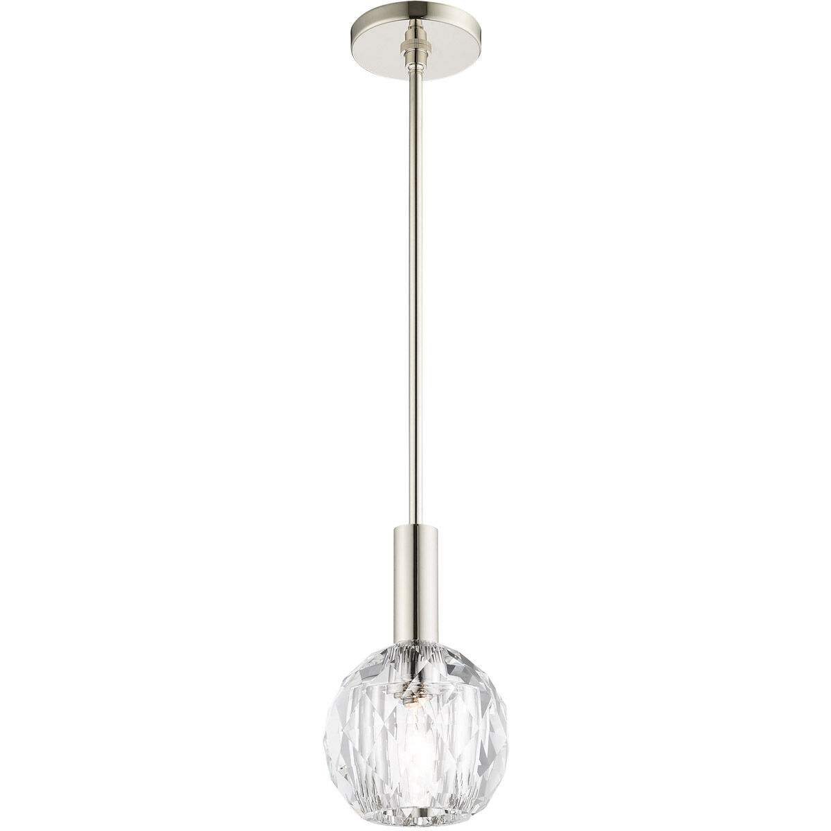 Whitfield 1 Light 7 inch Polished Nickel Pendant Ceiling Light