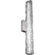 Sean Lavin Cutler LED 24 inch Satin Nickel Vanity Light Wall Light in Clear Staggered Rock
