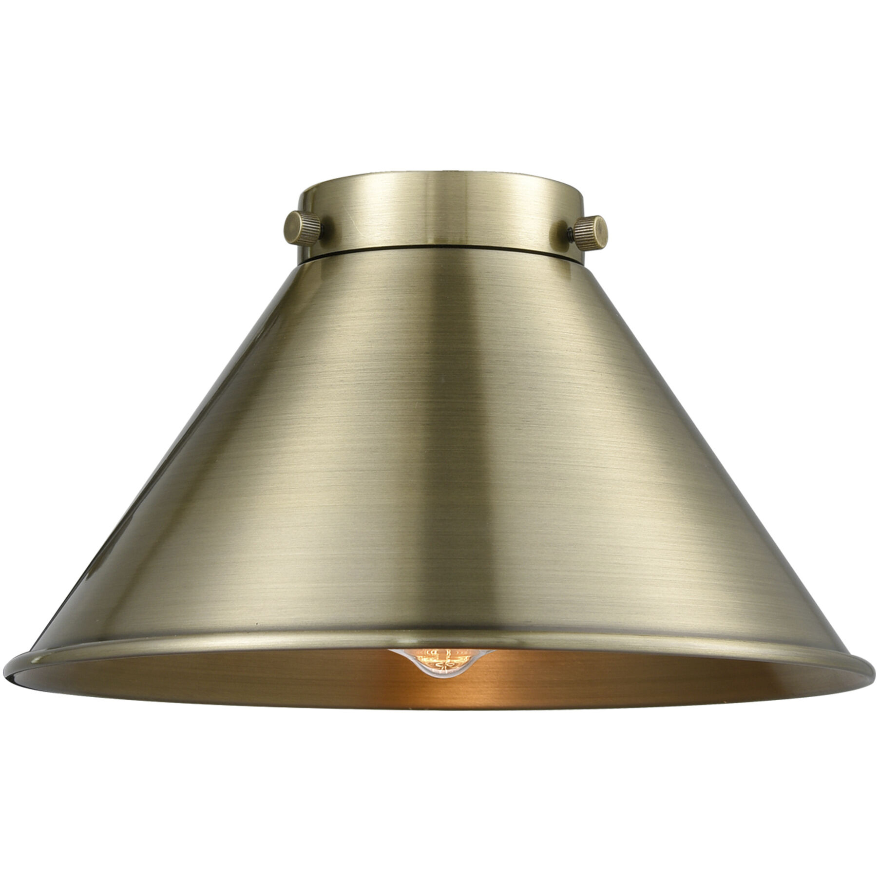 Franklin Restoration Briarcliff LED 10 inch Antique Brass Mini Pendant Ceiling Light, Franklin Restoration