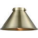 Franklin Restoration Briarcliff LED 10 inch Antique Brass Mini Pendant Ceiling Light, Franklin Restoration