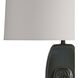 Tor 27 inch 150 watt Lagune Reactive Glaze and Bronze Table Lamp Portable Light