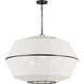 ED Ellen DeGeneres Hikari 5 Light 32.25 inch Aged Iron Pendant Ceiling Light
