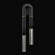 Antonia Wall Sconce Wall Light in Black
