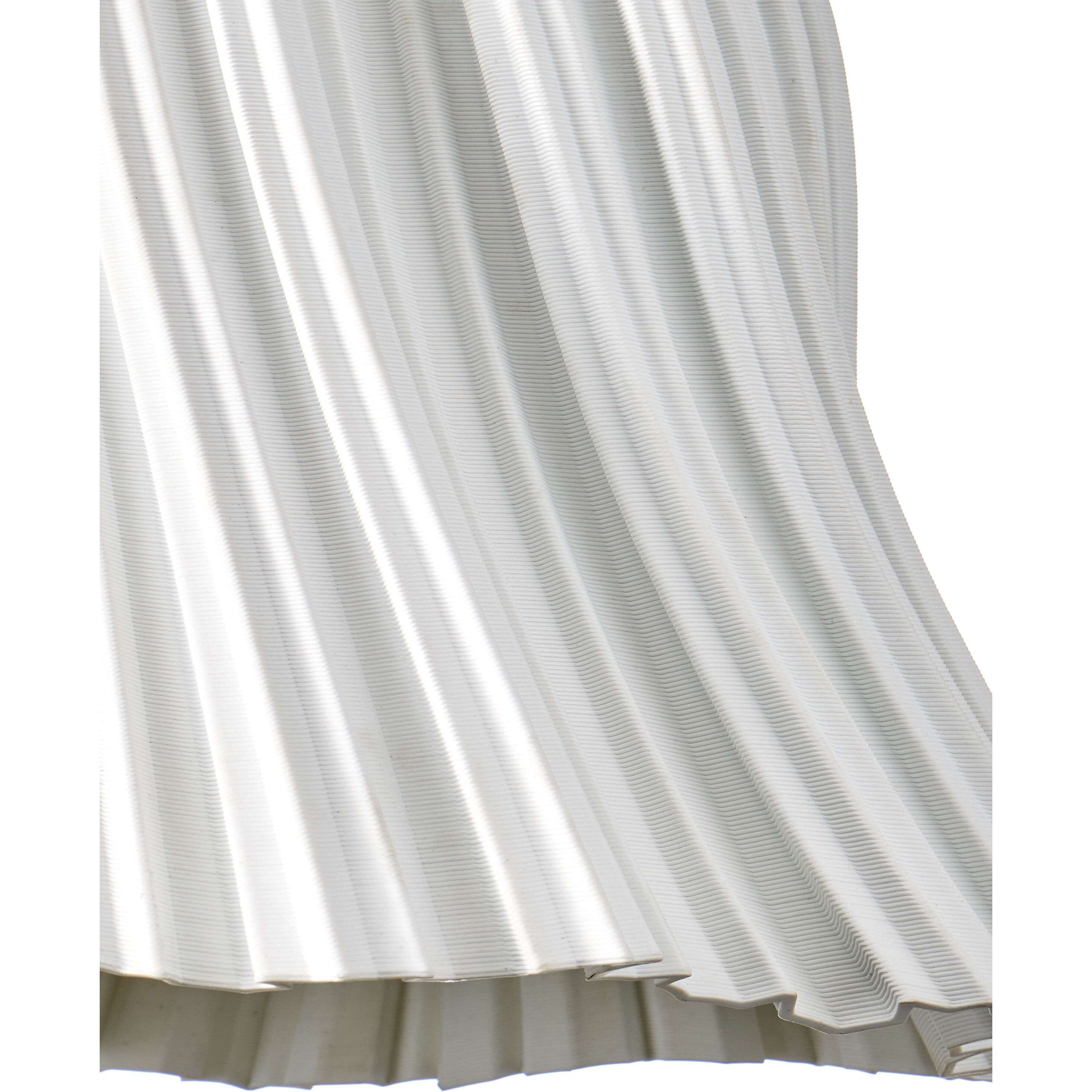 Twirl 1 Light 18 inch White/Antique Brushed Nickel Pendant Ceiling Light