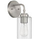 Stowe 1 Light 5 inch Brushed Polished Nickel Wall Sconce Wall Light