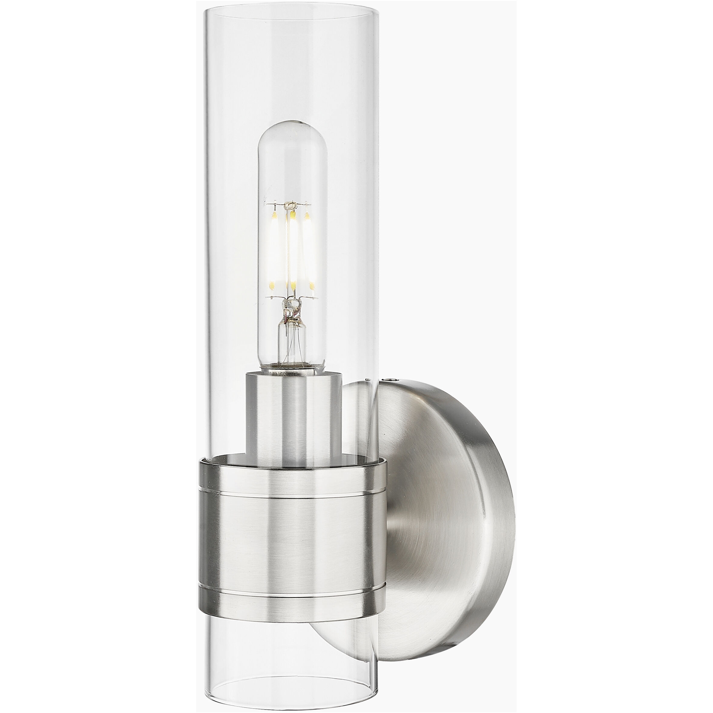 Downtown Urban Arden Wallchiere Wall Light in Satin Nickel