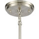 Dawson 1 Light 4 inch Satin Nickel Mini Pendant Ceiling Light
