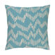 Somerset 20 X 20 inch Aqua and Beige Throw Pillow
