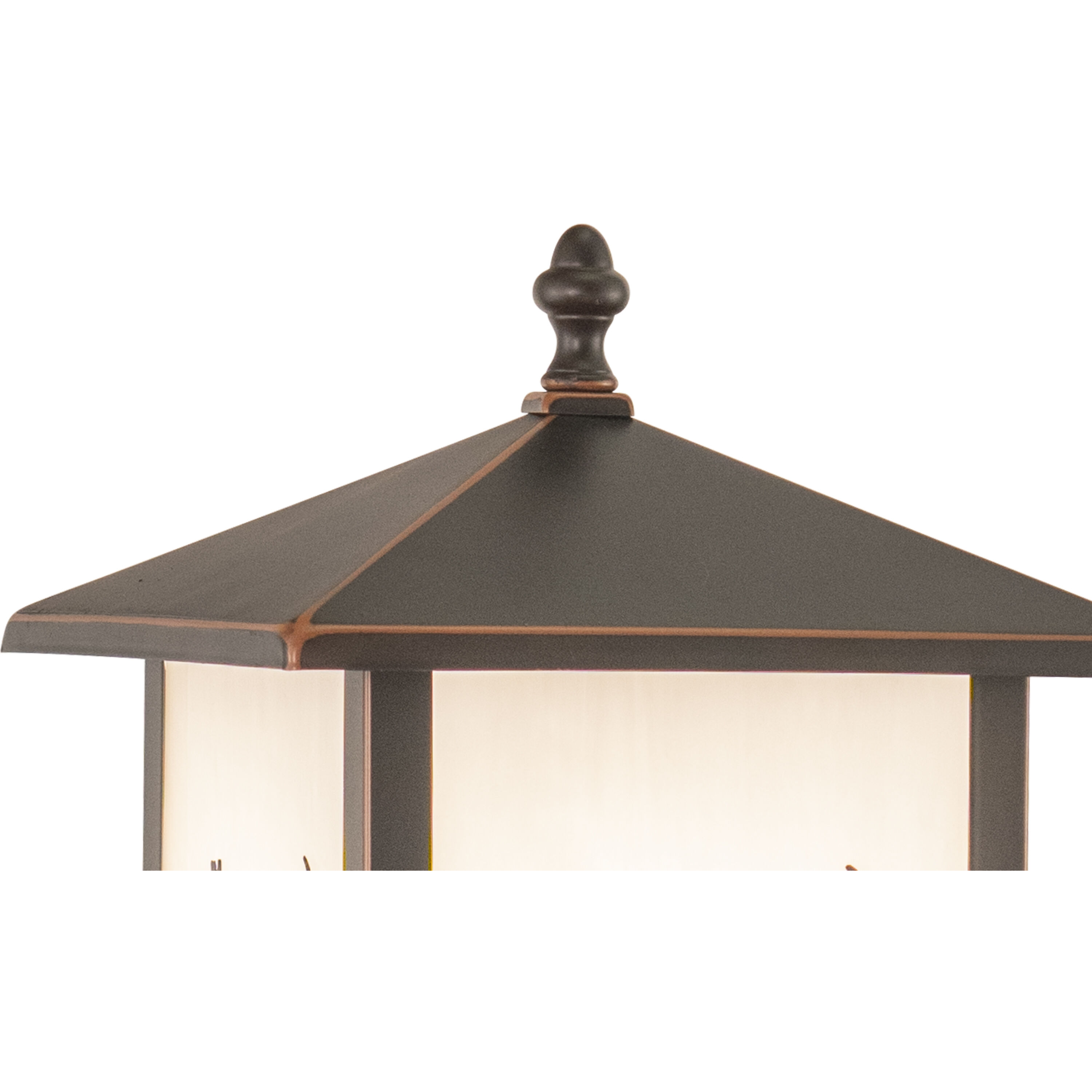 Bryce LED 14 inch Burnished Bronze Outdoor Post