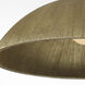 Kelly Wearstler Utopia LED 18 inch Gild Sculpted Pendant Ceiling Light