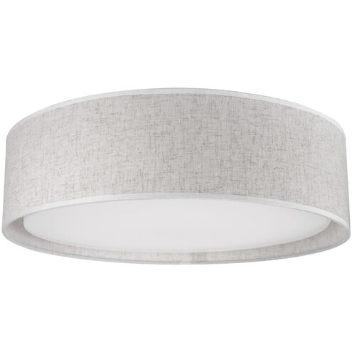 Dalton LED 16 inch Beige Flush Mount Ceiling Light