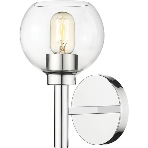 Sutton 1 Light 6 inch Chrome Wall Sconce Wall Light