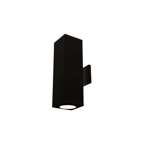 Cube Arch LED 5.5 inch Black Sconce Wall Light in Flood, 85, 2700K, Towards Wall