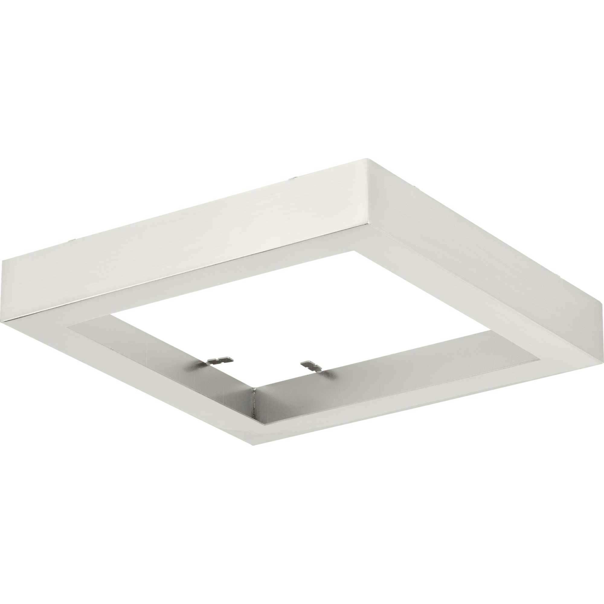 Everlume Brushed Nickel Edgelit Square Trim Ring