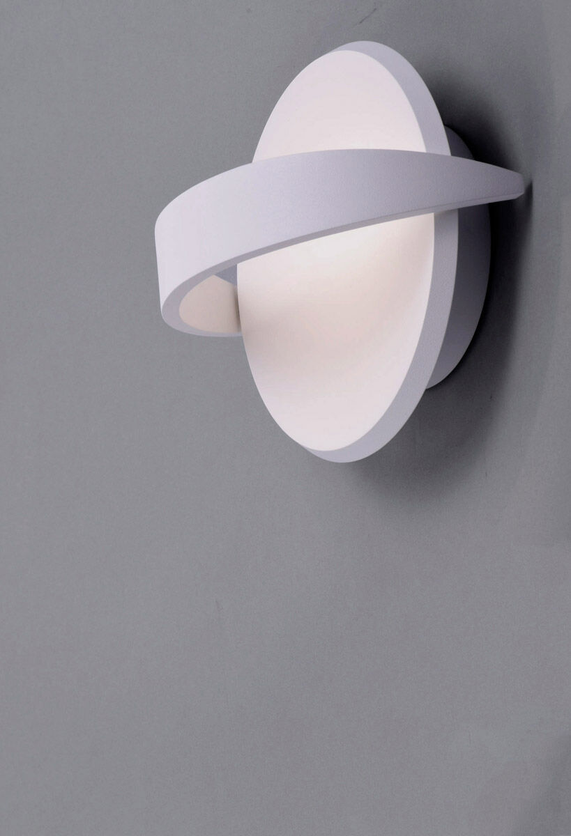 Alumilux Arc LED 7.5 inch White Outdoor Wall Mount