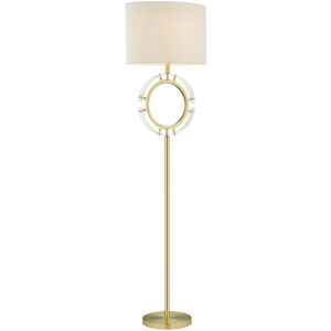 Ordell 63.5 inch 100.00 watt Gold Floor Lamp Portable Light